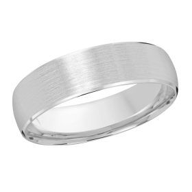 Classic White Gold Wedding Band