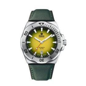 Tutima M2 Seven Seas S Watch in Green and Yellow