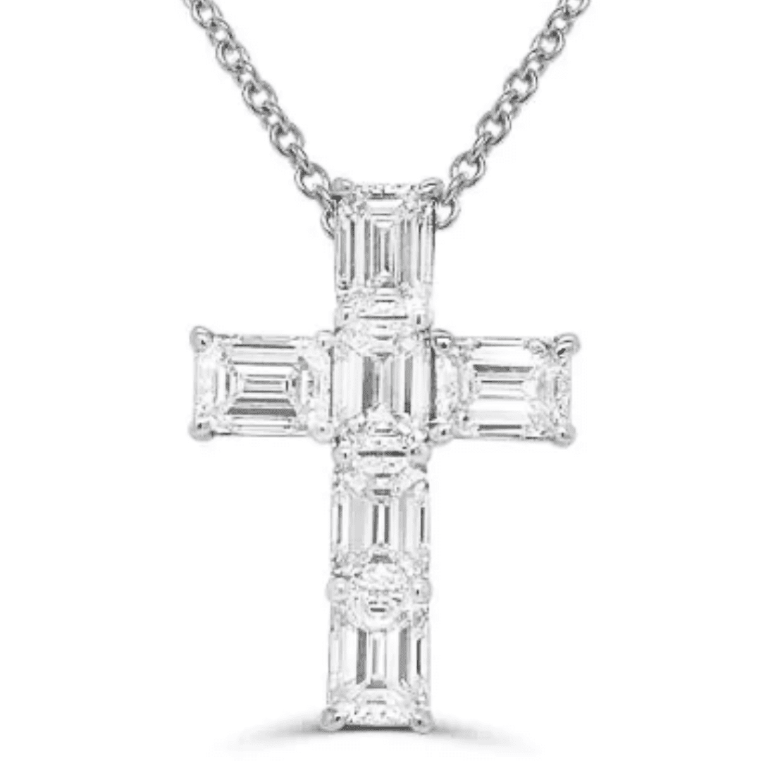 Diamond Cross Necklace