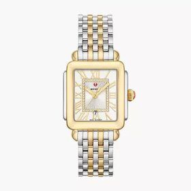 Deco Madison Mid Two-Tone Diamond Dial Watch