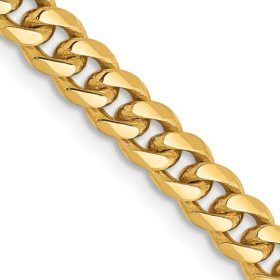 Ancona Solid Gold Miami Cuban Bracelet