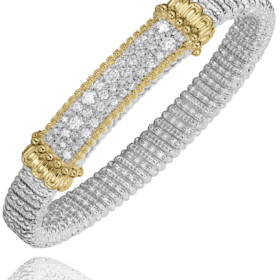 Vahan Two-Tone Gold Diamond Statement Bracelet