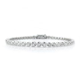 Round Diamond Tennis Bracelet