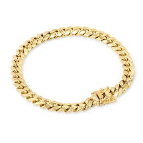 Yellow Gold Curb Bracelet