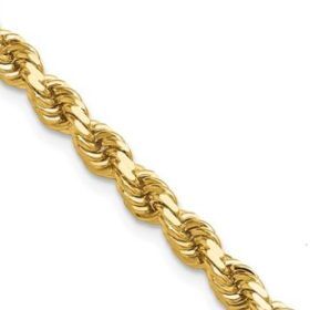 Ancona Solid Gold Rope Bracelet