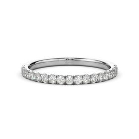 Amore White Gold Diamond Band