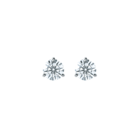 Quarter Carat Martini Diamond Stud Earrings