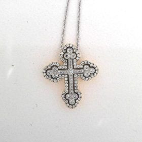 Grazia Collection Medium Diamond Cross