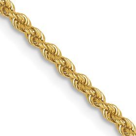 Ancona Solid Gold Rope Chain