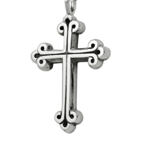 Medium Traditional Cross Pendant